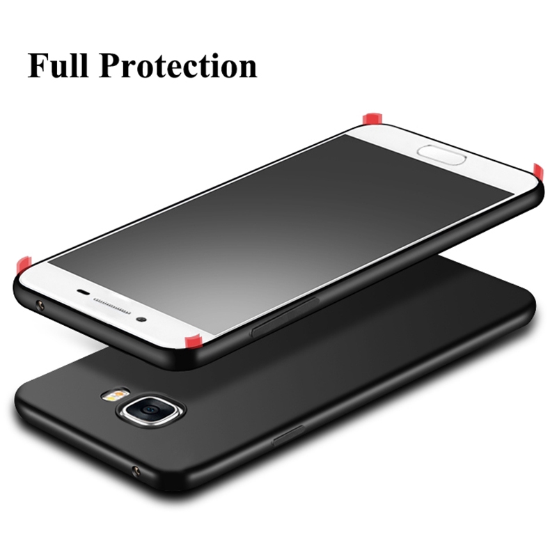 Ốp điện thoại mềm màu nhám mỏng cho Samsung Galaxy Note 5 4 3