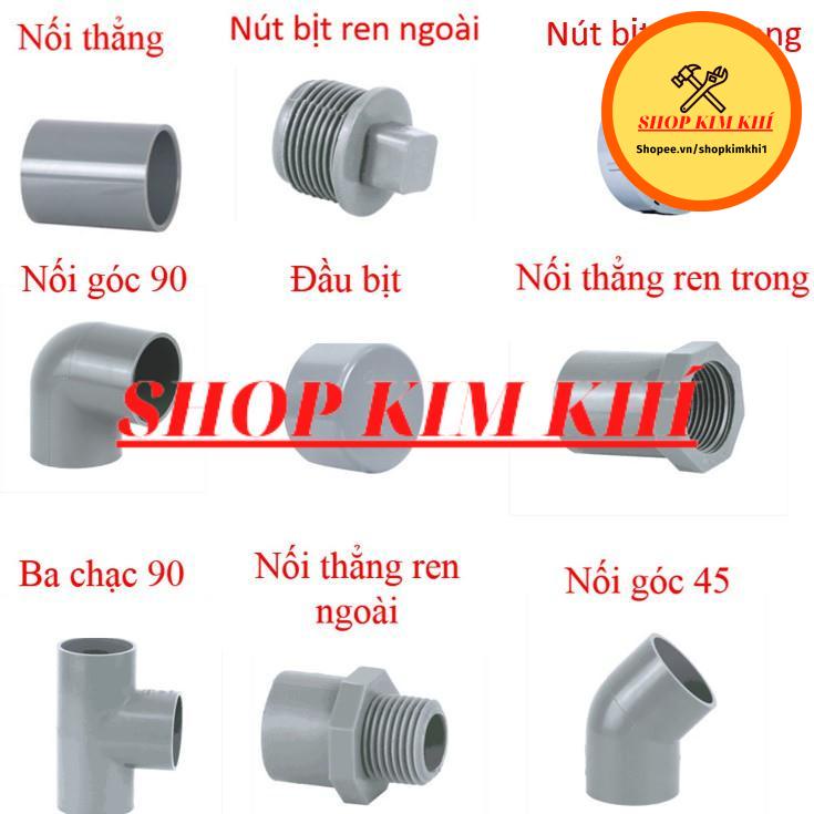 Điện nước phụ kiện ống nước 27 Nối góc, Đầu bịt, Nút bịt, Ba chạc, Nối thẳng