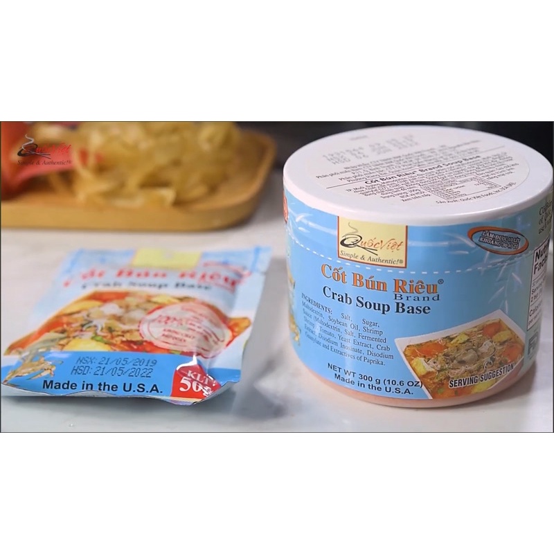 Cốt bún riêu Quốc Việt foods