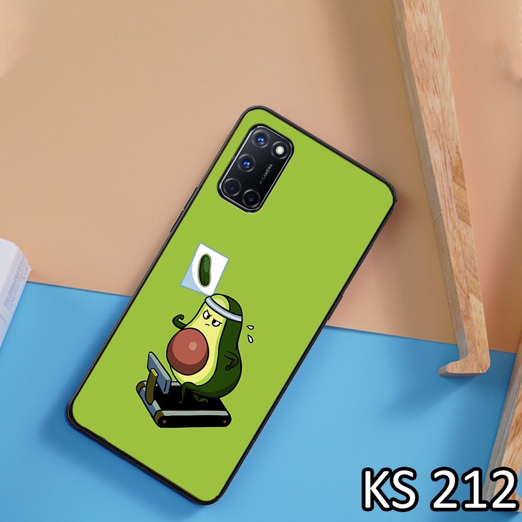 Ốp lưng Oppo A54 (4G/5G) - Oppo A55 (4G/5G) - Oppo A74 (4G/5G) - Oppo A76 in hình Trái bơ siêu dễ thương