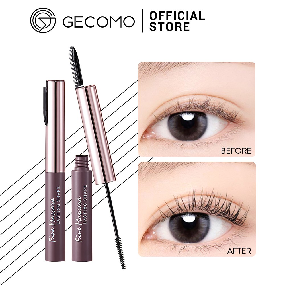 Mascara Gecomo Lâu Trôi Chống Thấm Nước Hỗ Trợ Chuốt Dày Và Cong Mi Tiện Dụng | BigBuy360 - bigbuy360.vn