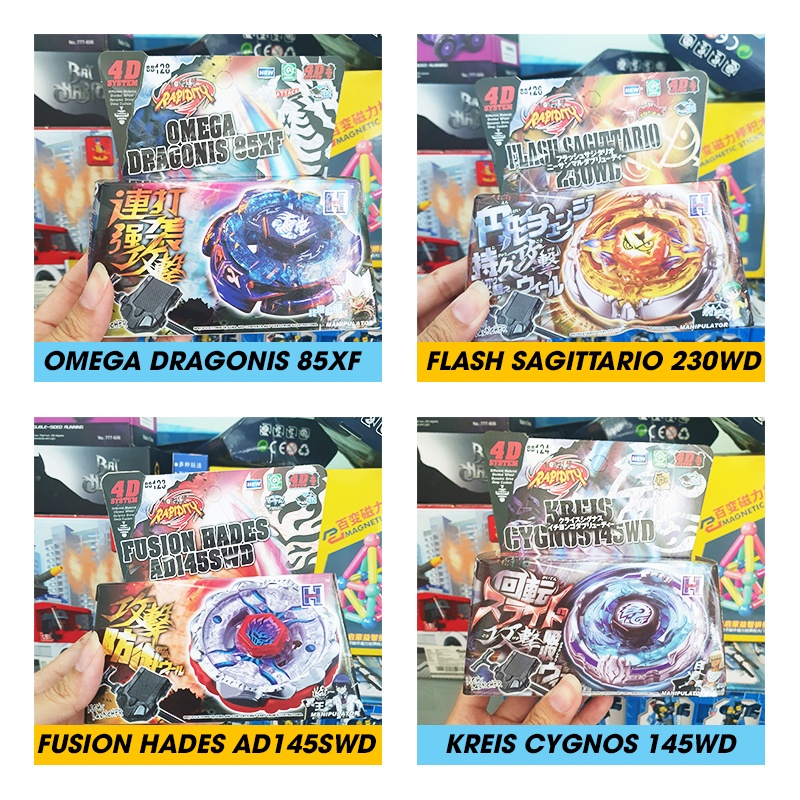 Con quay vô cực có hộp BEYBLADE 3016 (240) con vụ fusion hades diablo nemesis x:D ad145swd 4d system đồ chơi trẻ em khôn