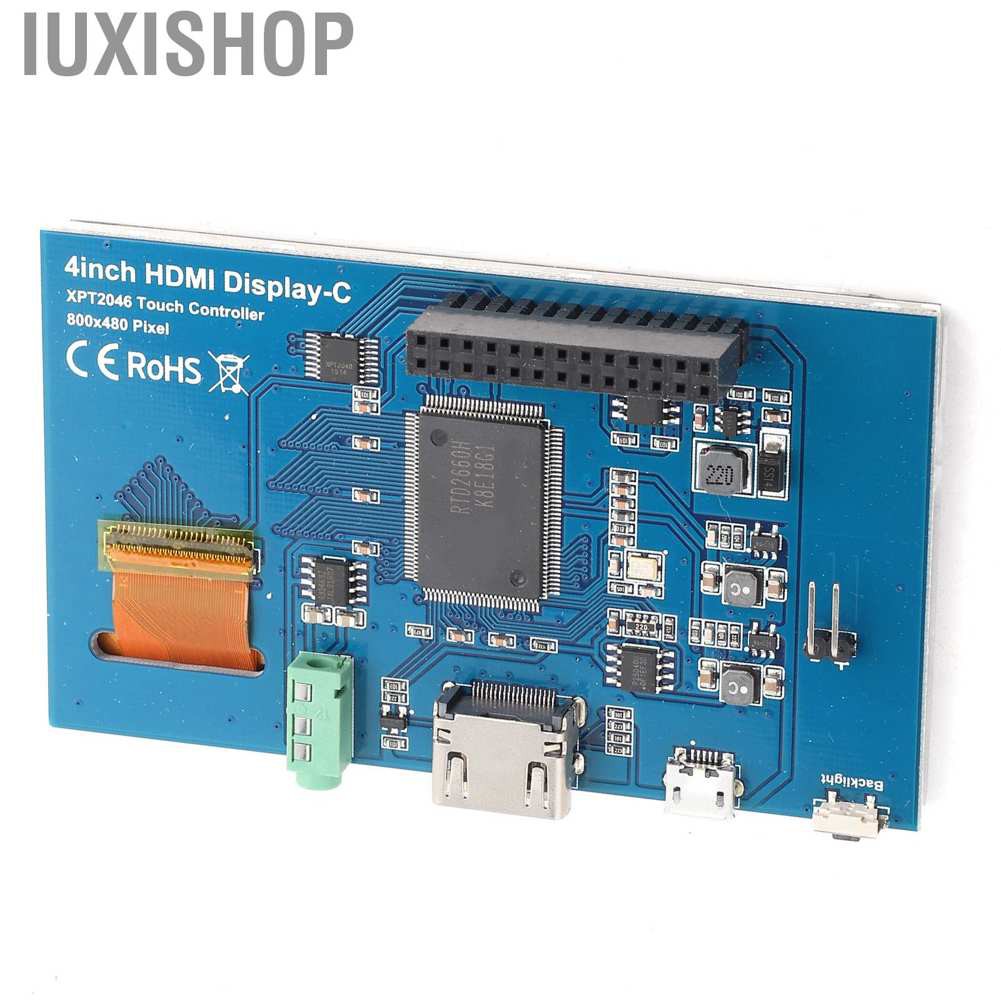 Màn Hình Cảm Ứng 4-inch Tft Lcd Tft 800x480 Ips Hd Cho Raspberry Pi 3b + / 4b