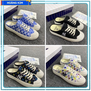 Giày Sục Ny Đạp Gót, Sục MLB Đạp Gót Hot Hit 2022. Hoàng kim