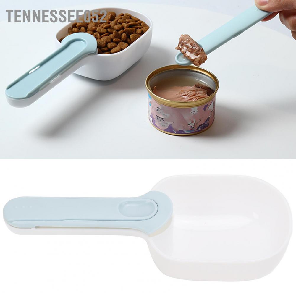 Muỗng xúc thức ăn cho thú cưng thiết kế tay cầm dài