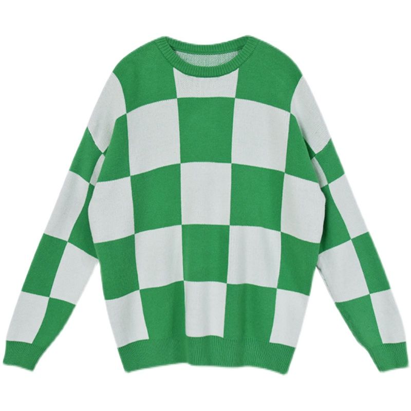 Áo sweater dáng rộng phong cách Hàn Quốc hàng mới năm 2021