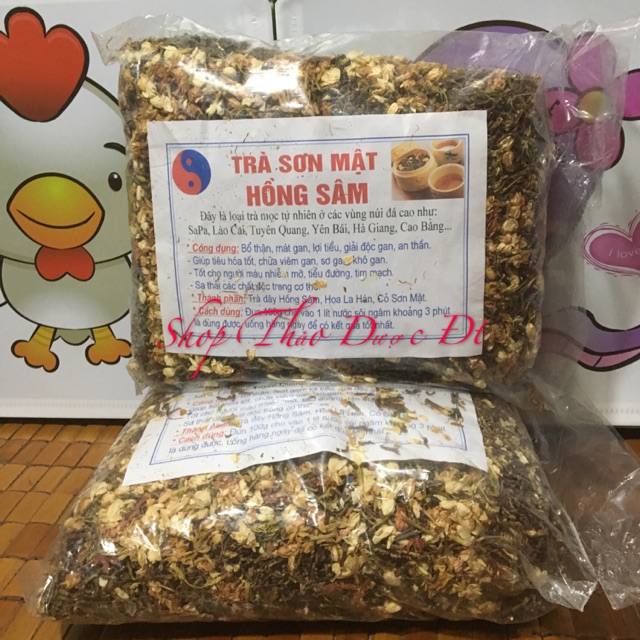 1KG TRÀ SƠN MẬT HỒNG SÂM SAPA - LOẠI NHIỀU HOA