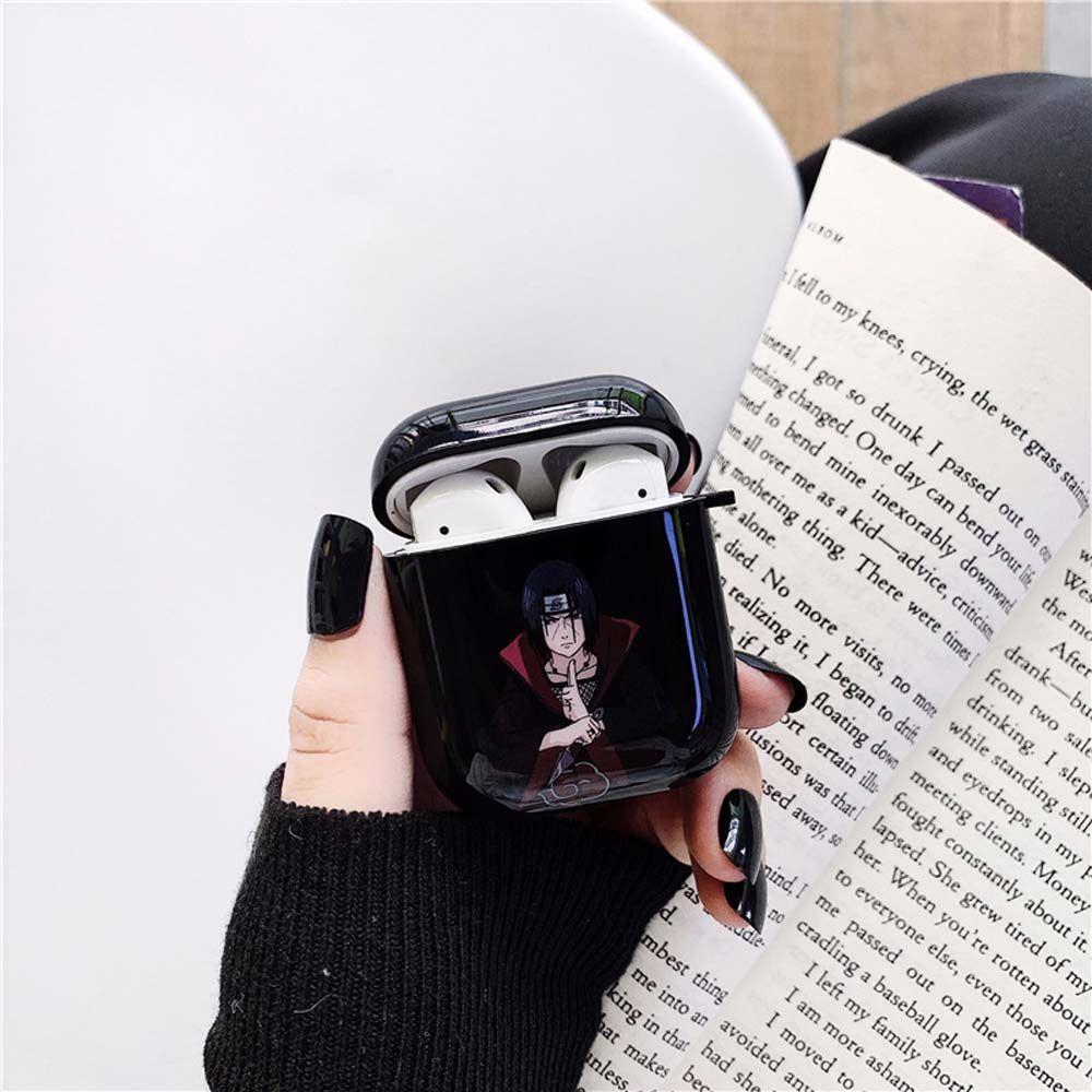 Vỏ Bảo Vệ Hộp Sạc Tai nghe không dây Airpods Bằng TPU Chống Sốc In Hình Anime Naruto