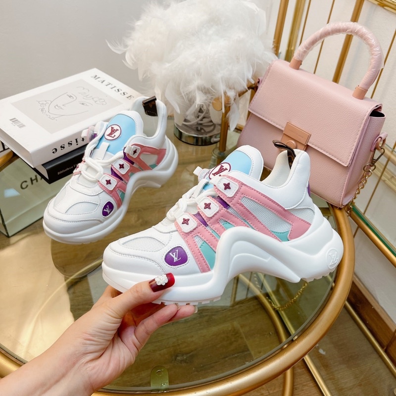 Giày Thể Thao Lv sóng hàng fullbox cao cấp