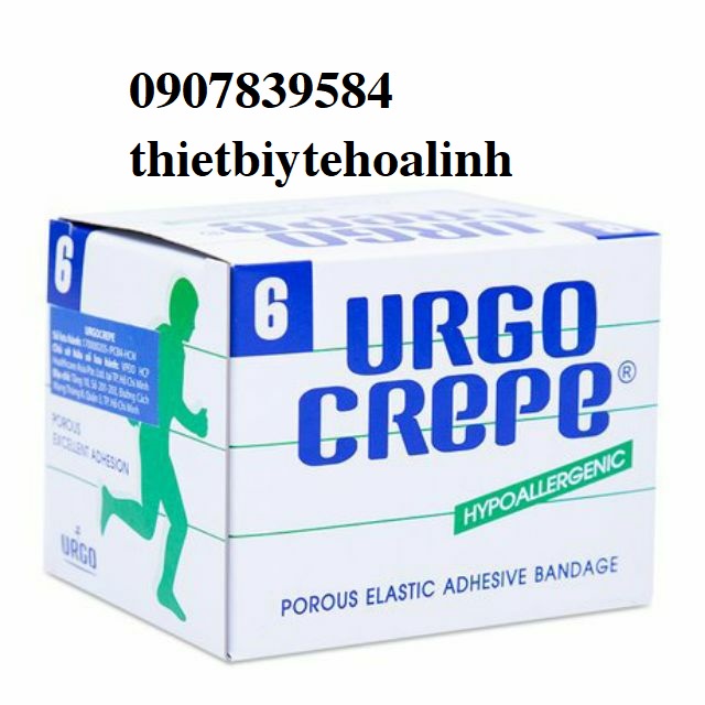 Băng Keo Cuộn Y Tế Thun Co Giãn: Urgo Crepe Dán sườn trong y tế