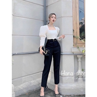 Quần tây bigsize lưng cao kèm dây nịt bigsize 55kg-95kg☘️☘️