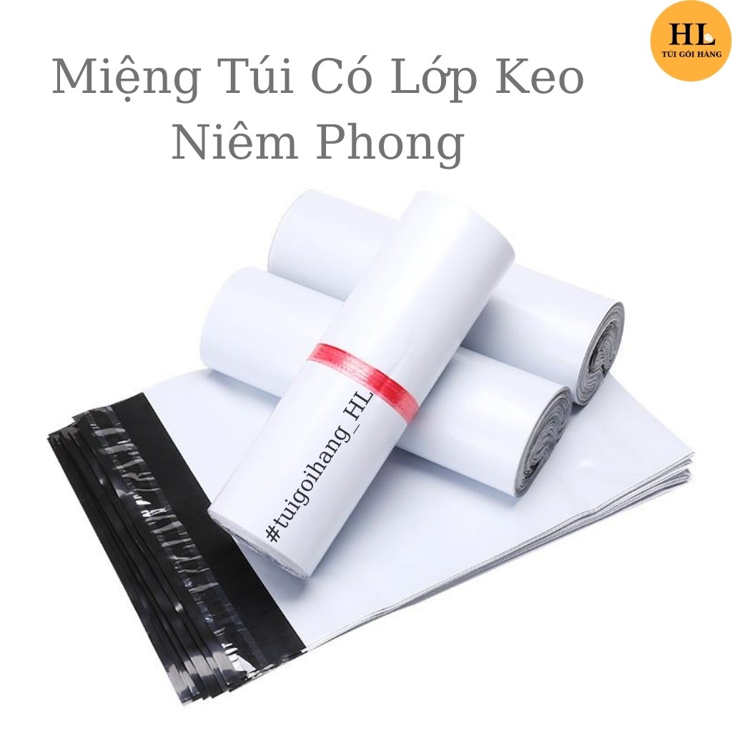 Túi Gói Hàng HL Chất Lượng Cao Cấp & Thông Dụng Size 28x42 Màu Trắng TUIGOIHANGHL