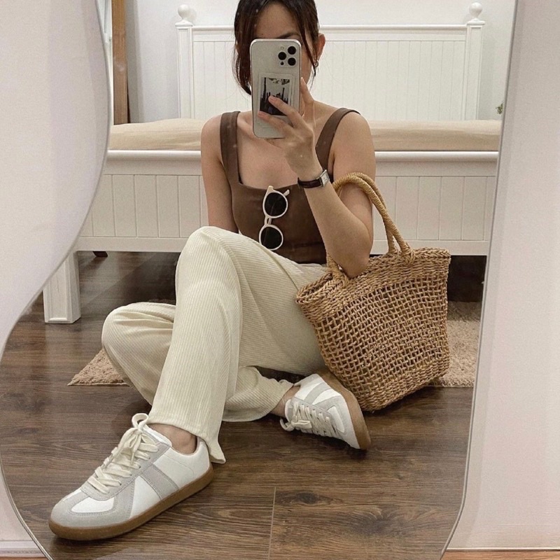 Áo Croptop Hai Dây Bản To Có Mút Ngực Siêu Co Dãn