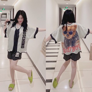 [Đồ Ngủ] Đồ Ngủ Pijama Cực Mát Nữ