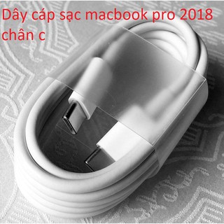 Dây cáp sạc macbook pro 2018 chân c