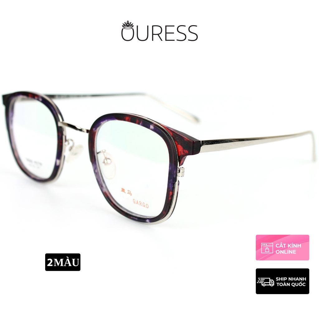 Gọng kính TR90 phối càng hợp kim cao cấp bền đẹp thời trang – hàng chính hãng Ouress 9279