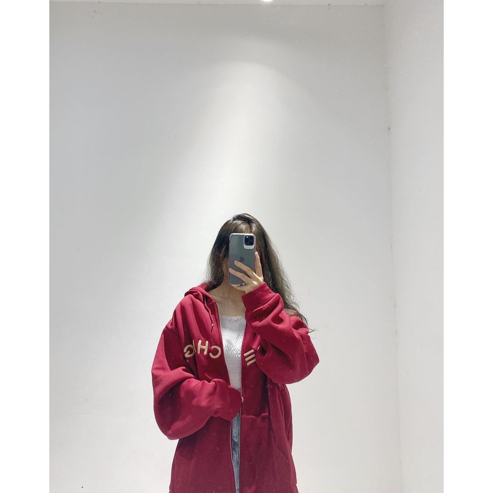 (FREESHIP) Áo khoác hoodie bông nỉ quảng châu cao cấp