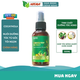 Tinh chất dưỡng tóc KOKO Cocayhoala - Ngăn rụng tóc - Kích thích mọc tóc - Giúp tóc mềm mượt - 100ml