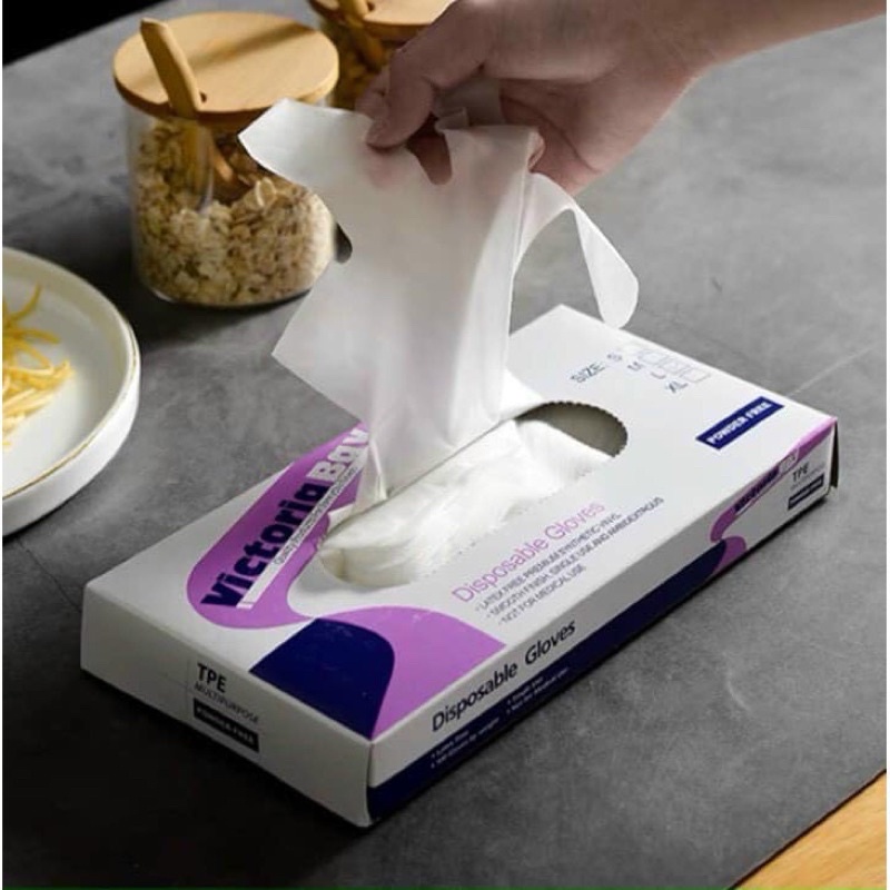 Găng tay làm bếp siêu dai Victoria Bay 100 chiếc