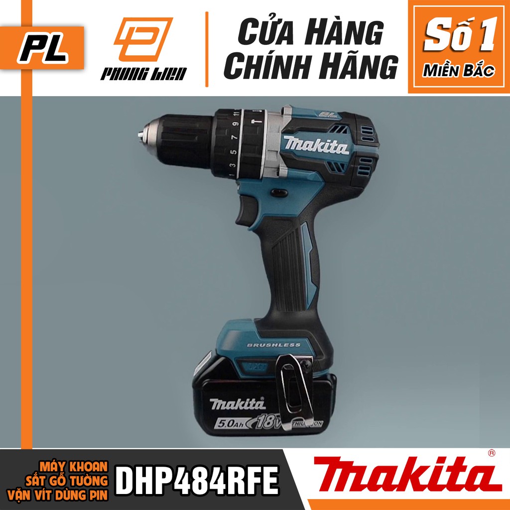 [Chính Hãng] Máy Khoan Bắt Vít Makita DHP484RFE(18V) (18V-3.0AH)