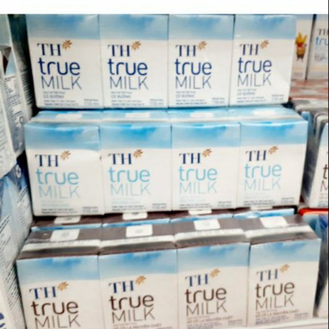 Combo 3 vỉ sữa TH true milk 110ml