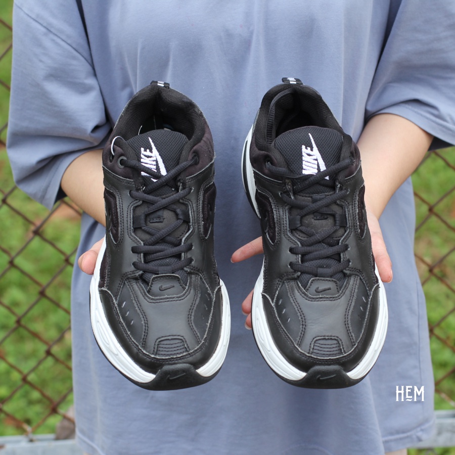 Giày Thể Thao Sneaker Nike M2K Đen Real 2hand