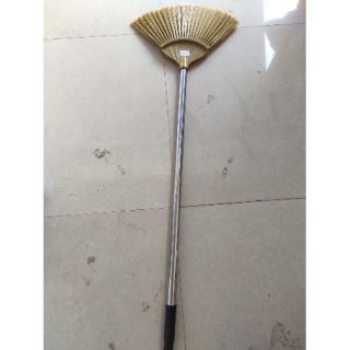 chổi cước nhựa quét nước quét nhà dạng quạt cán inox