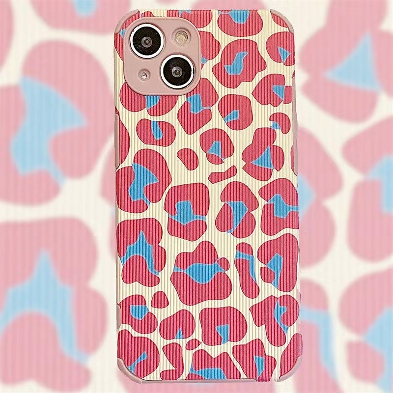 Ốp Điện Thoại Mềm Chống Sốc Họa Tiết Da Báo Thời Trang Cho iPhone 13 12 11Pro Max X XR XS Max 8 7 Plus