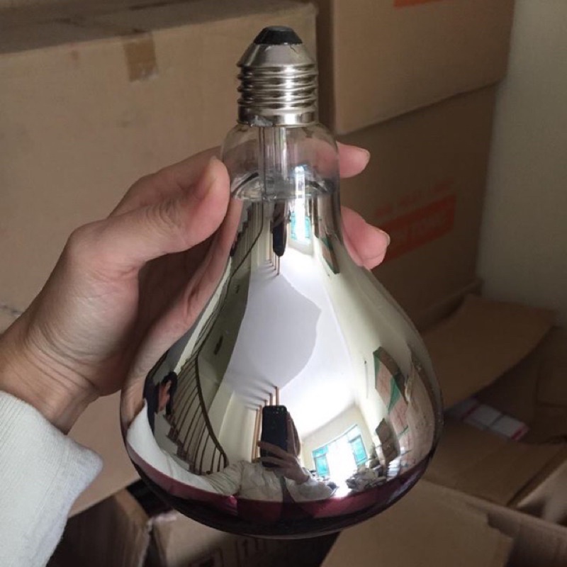 ]Bóng đèn sưởi nhà tắm - Bóng Úm Gà Hồng Ngoại 150W  Sưởi Gia Cầm, Sưởi He