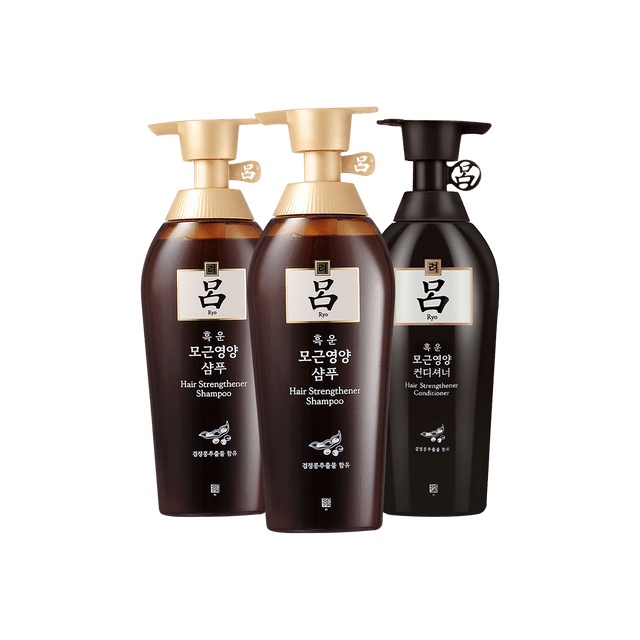 Bộ Đôi Gội Xả Nhân Sâm Cao Cấp Ryo Hair Strengthener Conditioner