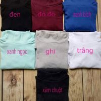 ÁO CỔ LỌ NGẮN LEN GÂN TĂM
