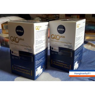 Bộ kem Nivea Q10 dưỡng da và chống nhăn - Ngày và đêm.