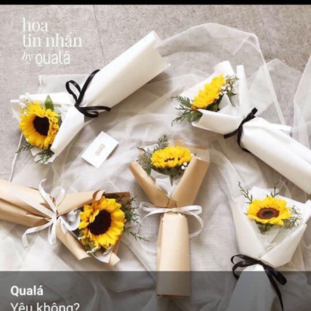 Hoa hướng dương sáp