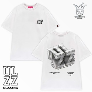 Áo thun ULZZ ulzzang five elements metal U-1 - black