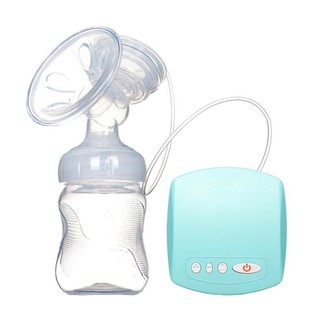 Máy hút sữa điện đơn Miss Baby cho mẹ khỏe bé vui 2018 (Xanh)