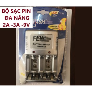 BỘ SẠC PIN LITHIUM ĐA NĂNG 2A - 3A - 9V