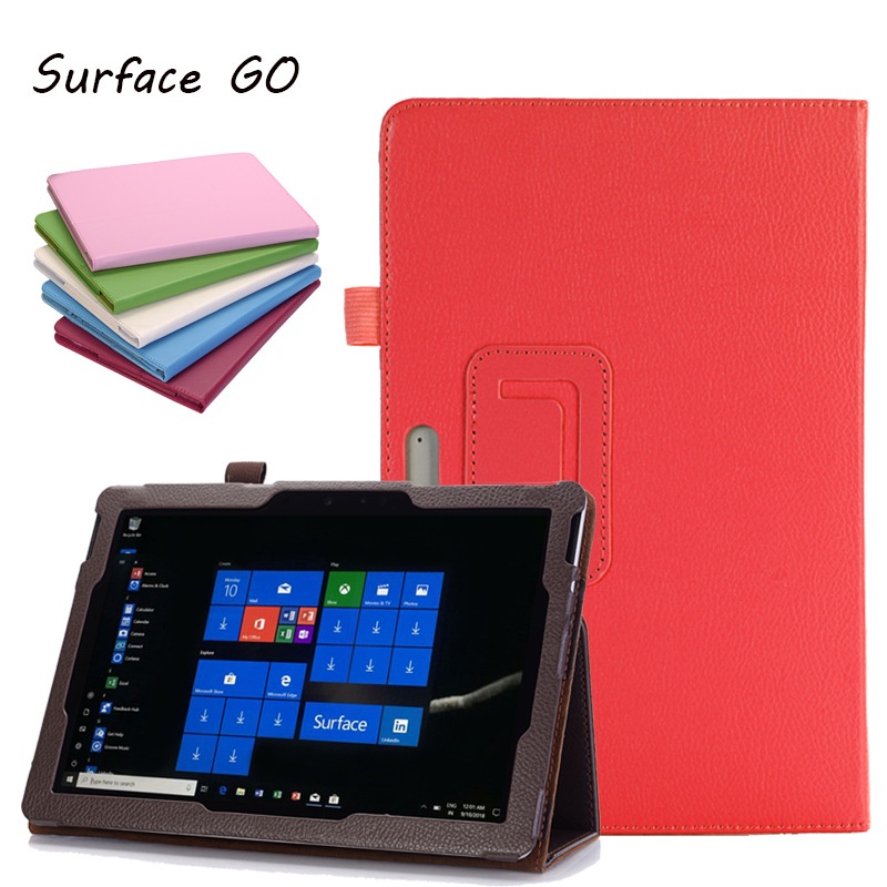 Bao Da Máy Tính Bảng Pu Có Chức Năng Đánh Thức / Ngủ Thông Minh Cho Microsoft Surface Pro4 / 5 / 6 / 7 12.3 "Pro3 2 1 Surface GO Surface RT 10.6