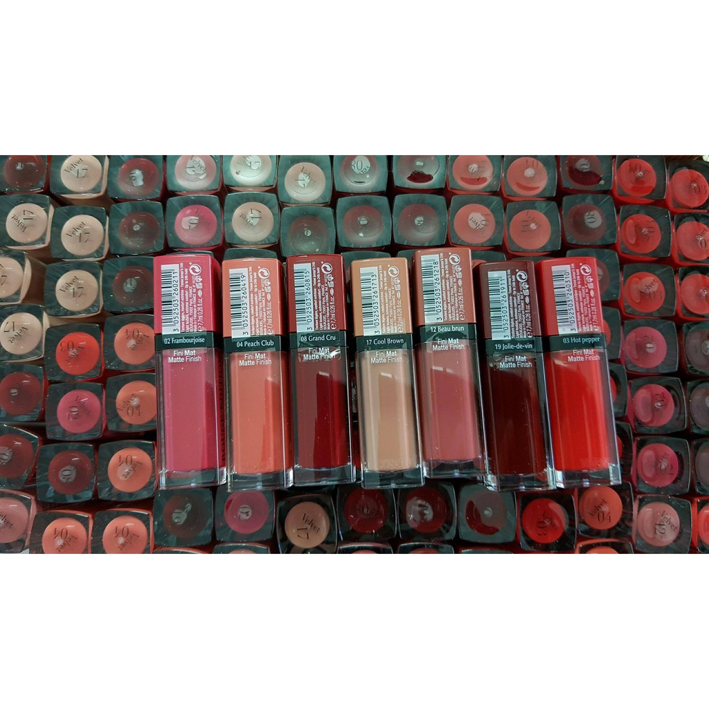 Son BJ Velvet - Bourjois Rouge Edition Velvet cam kết chuẩn Auth