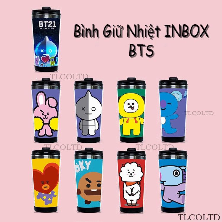 LY GIỮ NHIỆT BTS 450ml