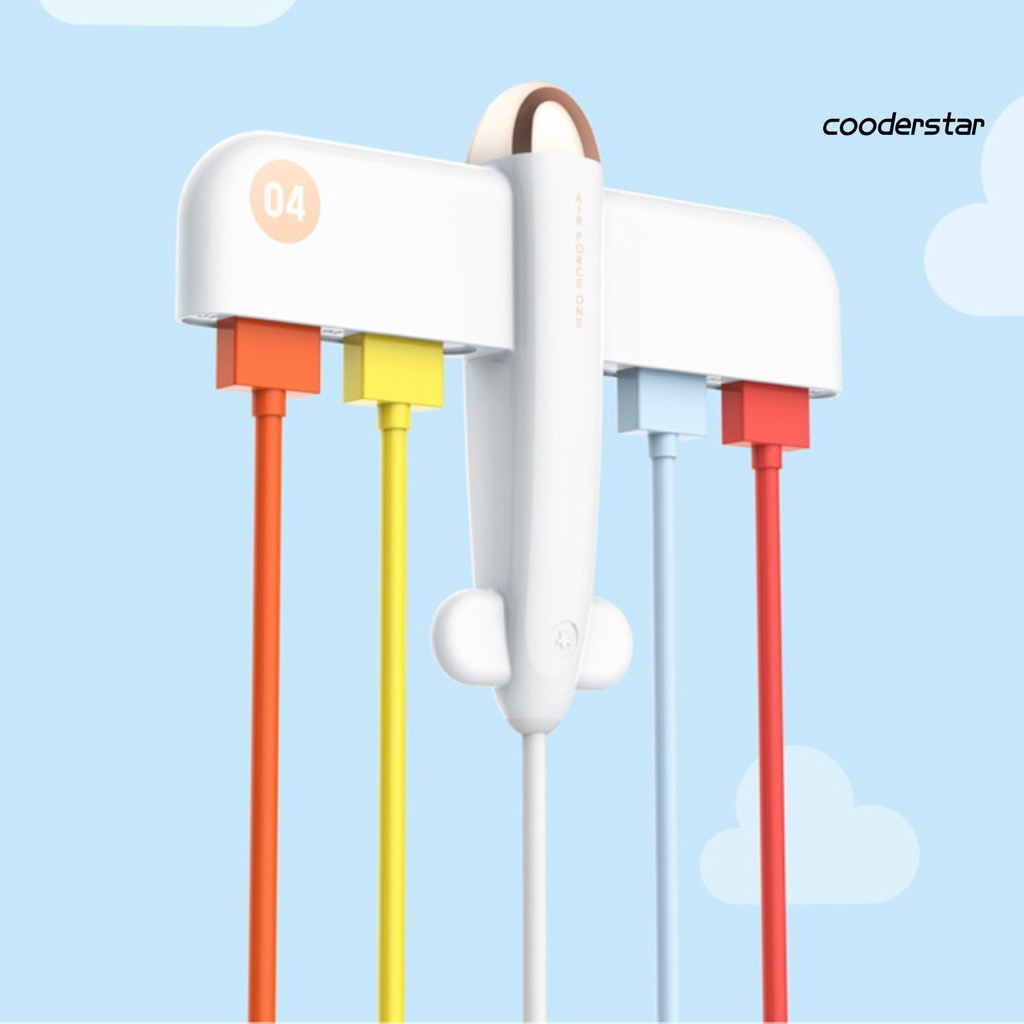 Đầu chuyển đổi 4 cổng USB 2.0 hình máy bay cho PC/ laptop