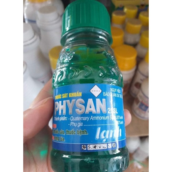 Chế phẩm sát khuẩn PHYSAN LẠNH 20SL trừ bệnh thúi nhũn lọ 100ml