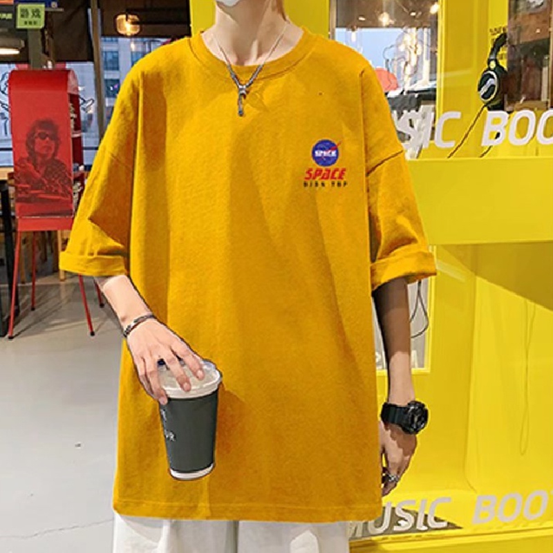 Áo Thun Dáng Rộng In Hình Gấu Phong Cách Hip Hop Hàn Quốc Thời Trang Mùa Hè Cho Nam Và Nữ M-8XL