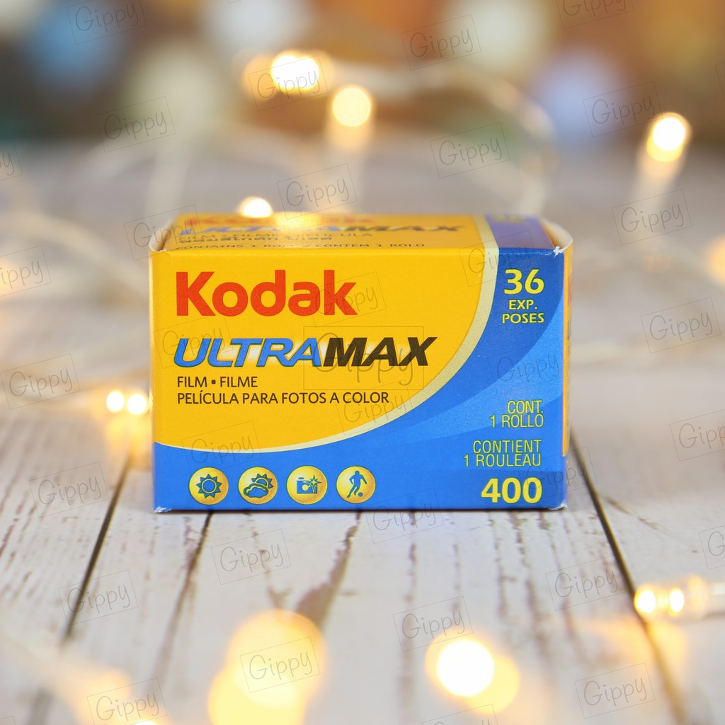 Film máy ảnh Kodak Ultramax 400 36 kiểu và 24 kiểu - Tiệm tạp hóa Gippy