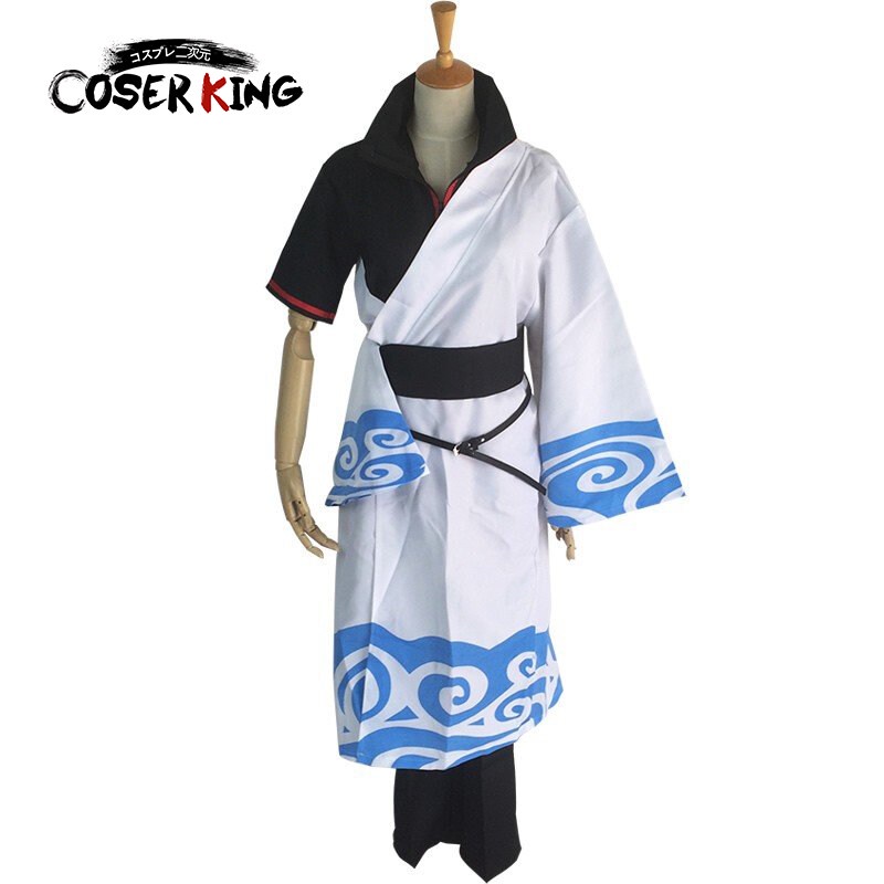 Bộ Tóc Giả Họa Tiết Hoạt Hình Gintama Sakata Gintki Anime COSER KING
