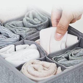 Combo 3 hộp chia ngăn đựng, bảo quản đồ lót, tất, cà vạt - Khay sắp xếp đồ phụ kiện gọn gàng, tiện lợi