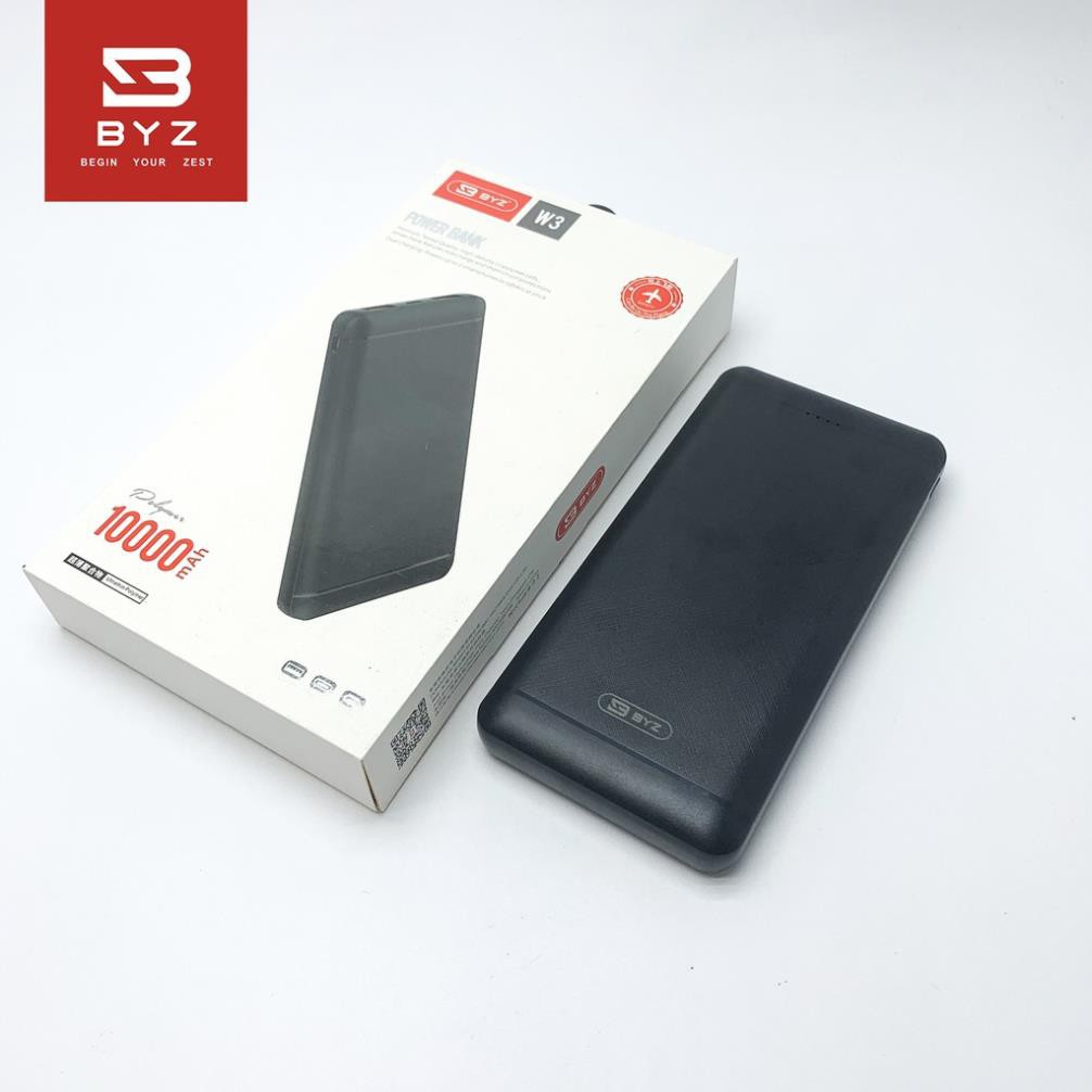 [Mã 155ELSALE giảm 7% đơn 300K] Sạc Dự Phòng,Cục Sạc Dự Phòng iphone, W3 10.000 mAh