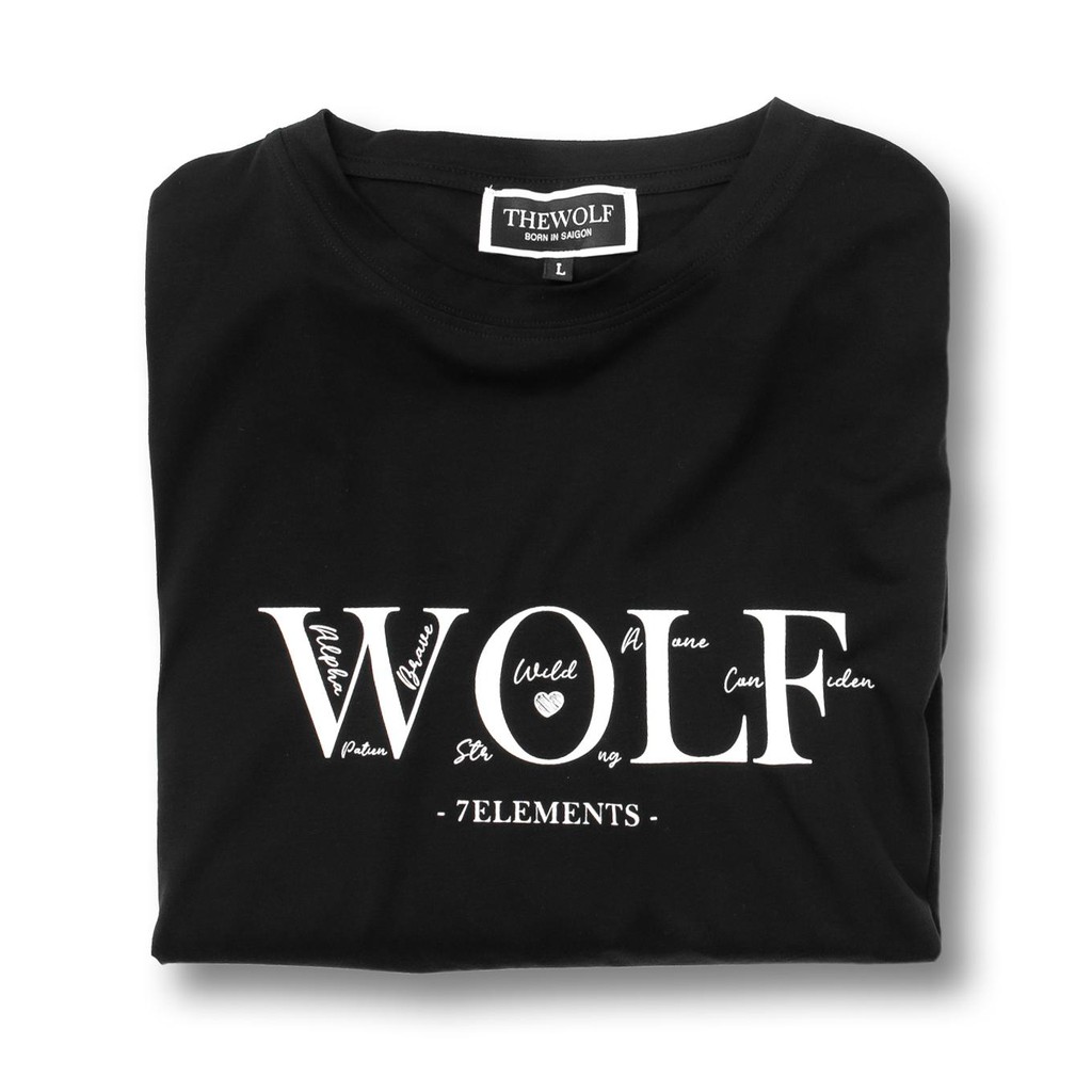 Áo thun The Wolf Seven Elements Tee - Đen