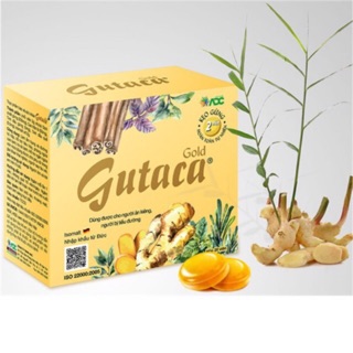 Kẹo gừng Gutaca Original (làm ấm bụng và đường hô hấp, hỗ trợ tiêu hoá, phòng ngừa cảm lạnh ...)