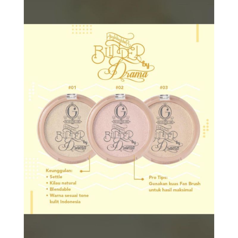 (Hàng Mới Về) Phấn Bắt Sáng Madame Gie Trang Điểm Nổi Bật | BigBuy360 - bigbuy360.vn