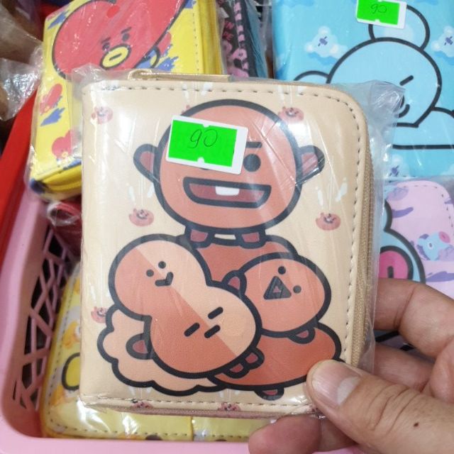 Ví BT21 Đựng Tiền Lì Xì Tết Siêu Dễ Thương.